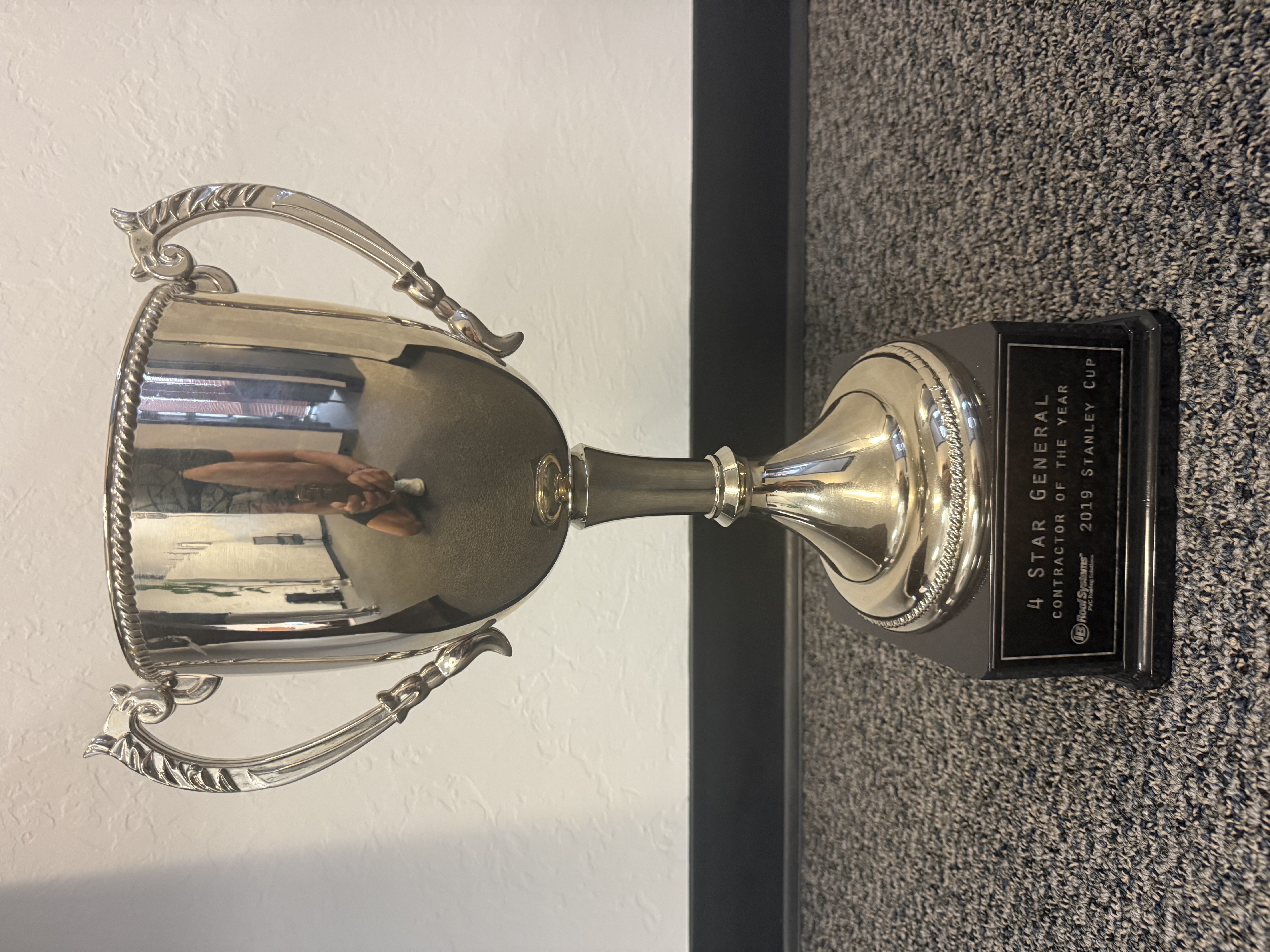 IB Roof Systems Contractor of the Year - 2019 Stanley Cup