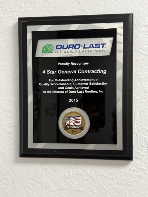 Duro-Last President's Award 2015
